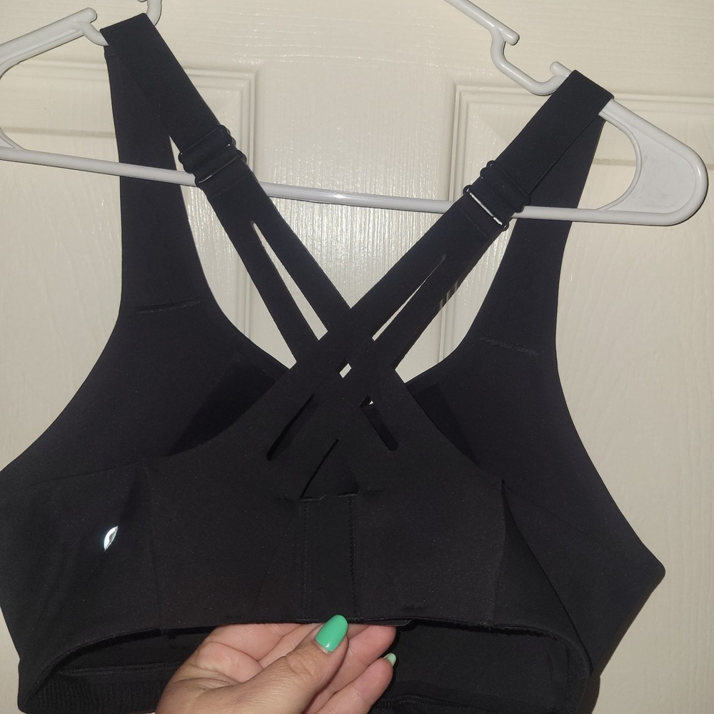 Lululemon AirSupport Bra *High Support Cups BLK/ASGY Size 34D - Picture 5 of 6